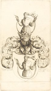 Bilinmeyen Adam Arması. by Augustin Hirschvogel