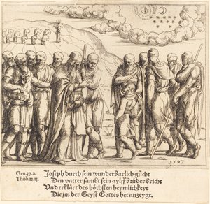 Joseph Düşlerini Anlatıyor, 1547. by Augustin Hirschvogel