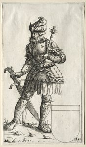 Sigismund II, Polonya Kralı, 1546. by Augustin Hirschvogel