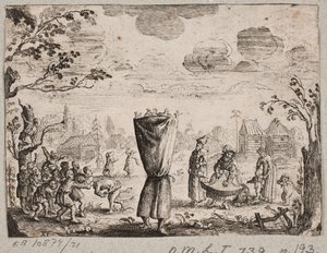 Bir Rus köyünde performans sergilemek by Augustin John