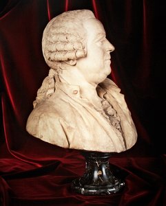 Louis-Pierre-Sebastien, Marshall de Sainscy olduğu düşünülen portre by Augustin Pajou
