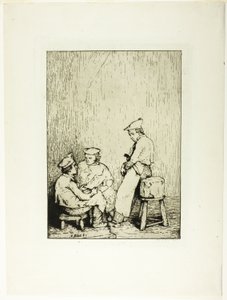 Menü by Augustin Théodule Ribot