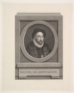 Michel de Montaigne'nin portresi 1533-1592, 1774.