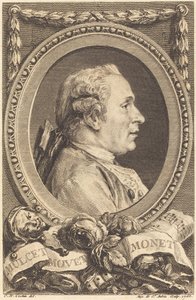 John Monet by Augustin de Saint Aubin after Charles Nicolas Cochin II