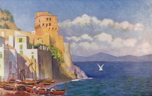 Cetara (renkli litho)