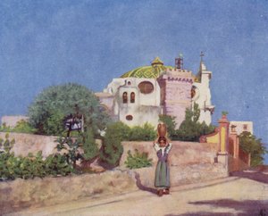 S Pietro Kilisesi, Ischia (renkli lito)