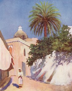 Sokak, Capri (renkli taşbaskı)