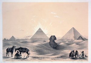 Giza Piramitleri, 1843