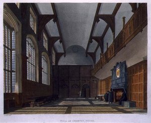 Charter House Salonu, Daniel Havell (1785-1826) pub tarafından oyulmuş 