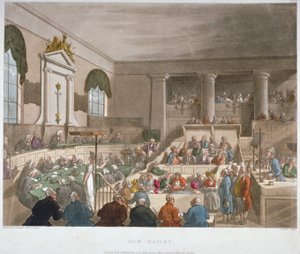 Oturumda bir mahkeme ile Sessions House, Old Bailey