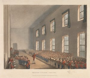 Askeri Koleji, Chelsea by Augustus Charles Pugin