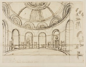 Yuvarlak Oda Bankası by Augustus Charles Pugin