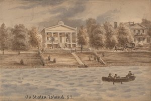 Inner Bay, Staten Island, New York, yak. 1872.