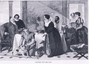 Launce ve köpeği, The Magazine of Art 1893, Cassell and Company