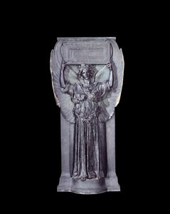 Aşk, aşk, aşk Augustus Saint Gaudens (Saint-Gaudens) (1848-1907) tarafından bronz yüksek kabartma