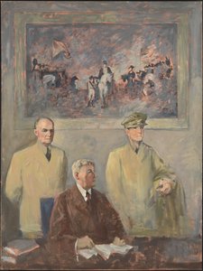 Yüksek Komuta - Sol Panel, 1947-1949. by Augustus Vincent Tack