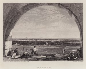 Şam (renkli taş) by Augustus Wall (after) Callcott