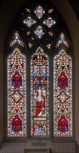 Mesih ile Seraphim, c.1844 (vitray) by Augustus Welby Northmore Pugin