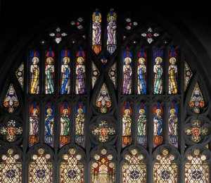 St. Alban, detay, c.1841 (vitray) by Augustus Welby Northmore Pugin