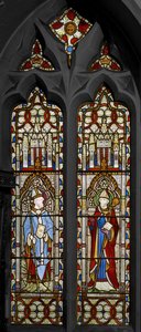 Aziz Boniface ve Aziz Swithin, 1852 (vitray) by Augustus Welby Northmore Pugin