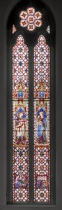 Aziz George, Bakire ve Çocuk, 1850 (vitray) by Augustus Welby Northmore Pugin