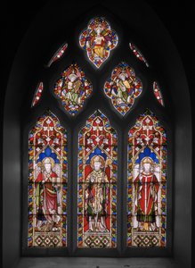Aziz Osmund ve Aziz Thomas, 1848 (vitray) by Augustus Welby Northmore Pugin