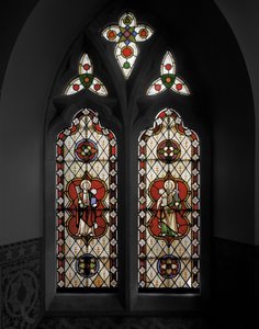 Aziz Peter ve Aziz Paul, 1848 (vitray) by Augustus Welby Northmore Pugin