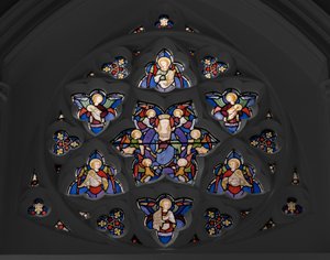 Oymalı Pencere, 1850 (vitray) by Augustus Welby Northmore Pugin