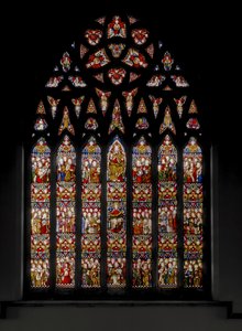 Kilisenin Zaferi, 1884 (vitray) by Augustus Welby Northmore Pugin