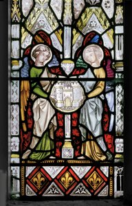 Bakire ve İsa hayatından sahneler, detay, 1851 (vitray) by Augustus Welby Northmore Pugin