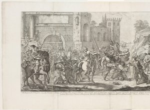 Kruisdraging (...) (nesne üzerindeki başlık) by Aureliano Milani
