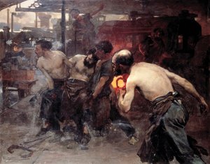“İş kazası” Bir fabrikada çalışan bir işçi, iş arkadaşları tarafından makine ve nakliye araçlarından biri tarafından yaralandı (resim) by Aurelio Arteta Errasti