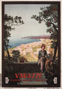 Varazze, 1927 by Aurelio Craffonara