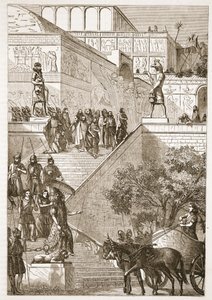 Kouyunjik Sarayı restore edildi by Austen Henry Layard