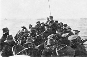 25 Nisan 1915, Avustralya 1. by Australian Photographer