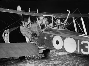 Teğmen (Lt) Stanley George Brearley, pilot ve Lt Robert Harold Taylor, gözlemci No. 69 Squadron (Avustralya), Royal Flying Corps (RFC), ha