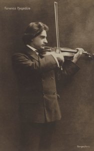 Ferencz Hegedus, Macar kemancı by Austrian Photographer