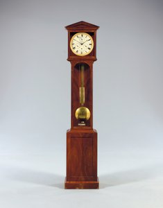 Zaman denklemi ve tam takvim ile bir aylık bodenstanduhr, 1806 by Austrian School