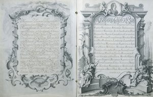 Avusturya Arşidüşesi Marie-Antoinette için Fransa Kralı Dauphin Louis ile Evlilik Sözleşmesinin Avusturya tarafından onaylanması, 23 Nisan 1770 by Austrian School