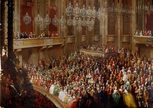 Imperiale ailesinin huzurunda Viyana