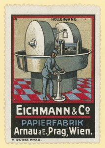 Eichmann & Co kağıt üreticileri, Arnau am Elbe, Prag, Viyana by Austrian School
