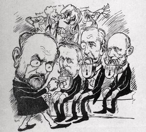Emile Zola, Başkanlar Jean Casimir-Perier (1847-1907) ve Felix Faure (1841-1899) ile Konsey Başkanı Jules Meline