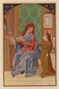Matthaeus, Evang (kromolitho) by Austrian School