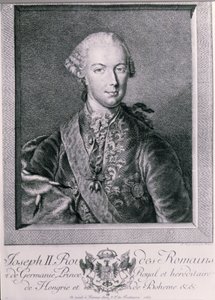 Joseph II (1741-90) portresi Almanya Kralı ve Kutsal Roma İmparatoru, 1763 by Austrian School