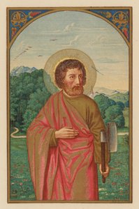 S Mathias, Havari (chromolitho) by Austrian School