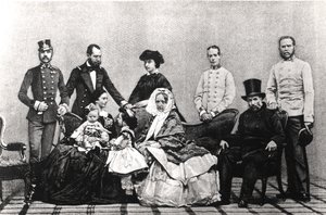 Avusturya İmparatorluk Ailesi, 1860 by Austrian School