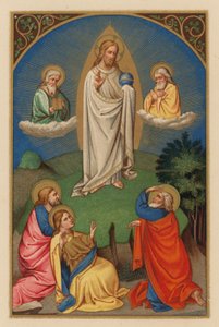 Transfiguratio D N J Chr (kromolitho) by Austrian School