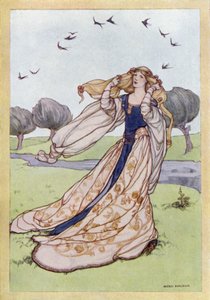 John Keats: Merhametsiz Güzel Kadın (renkli taş)