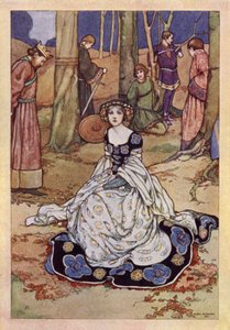 John Keats: Merhametsiz Güzel Kadın (renkli taş)