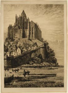 Mont Saint Michel by Axel Herman Haig